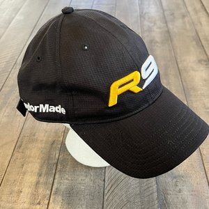 Taylormade R9 Black Tmax Golf Hat Strapback